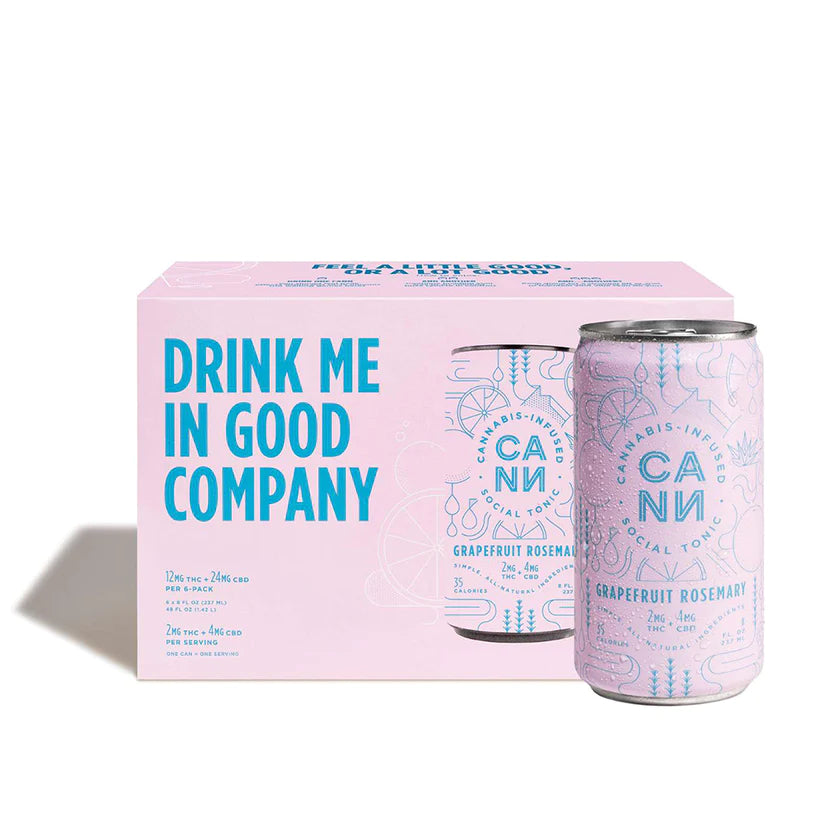 CANN D9/CBD SELTZER 6PK