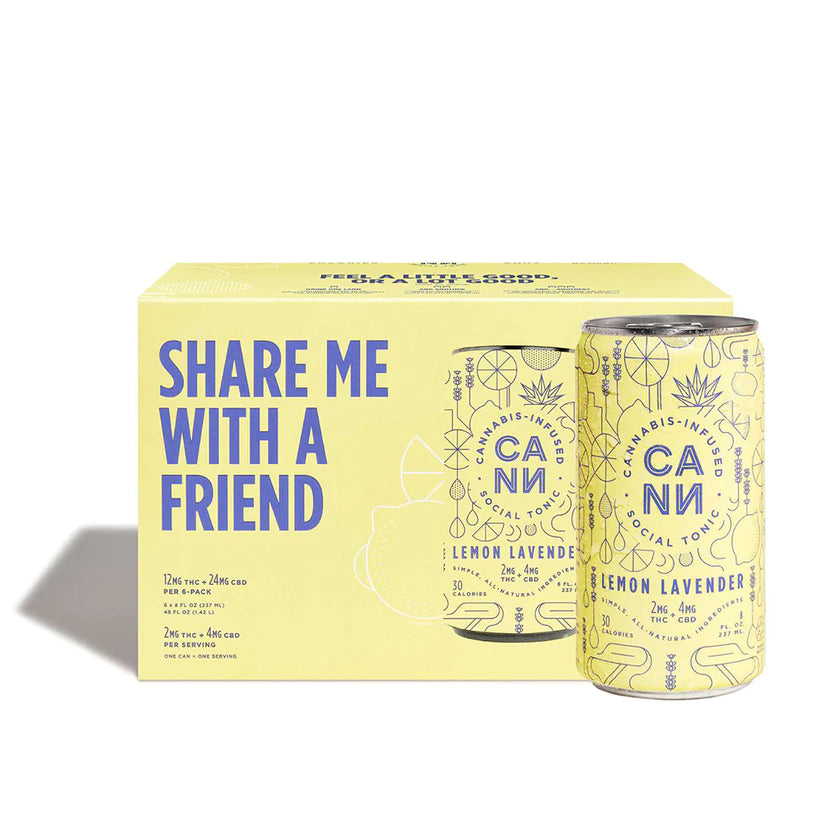 CANN D9/CBD SELTZER 6PK