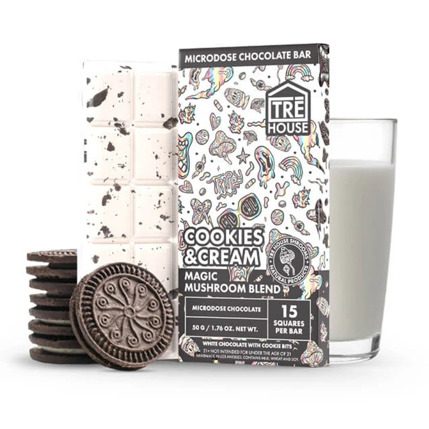 TRE HOUSE MAGIC MUSHROOM CHOCOLATE MICRODOSE BAR