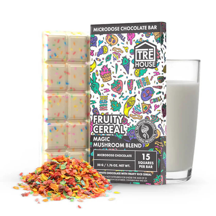 TRE HOUSE MAGIC MUSHROOM CHOCOLATE MICRODOSE BAR