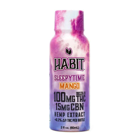 HABIT 100MG HEMP 2OZ LIQUID SHOT
