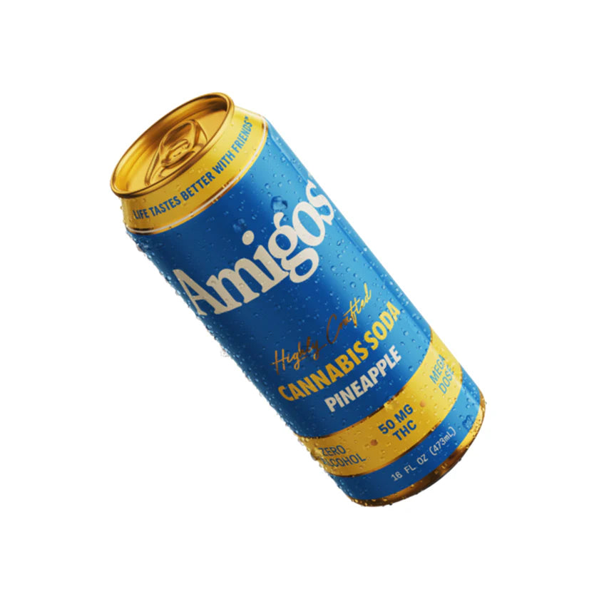 AMIGOS CANNABIS SODA 50MG 4PK