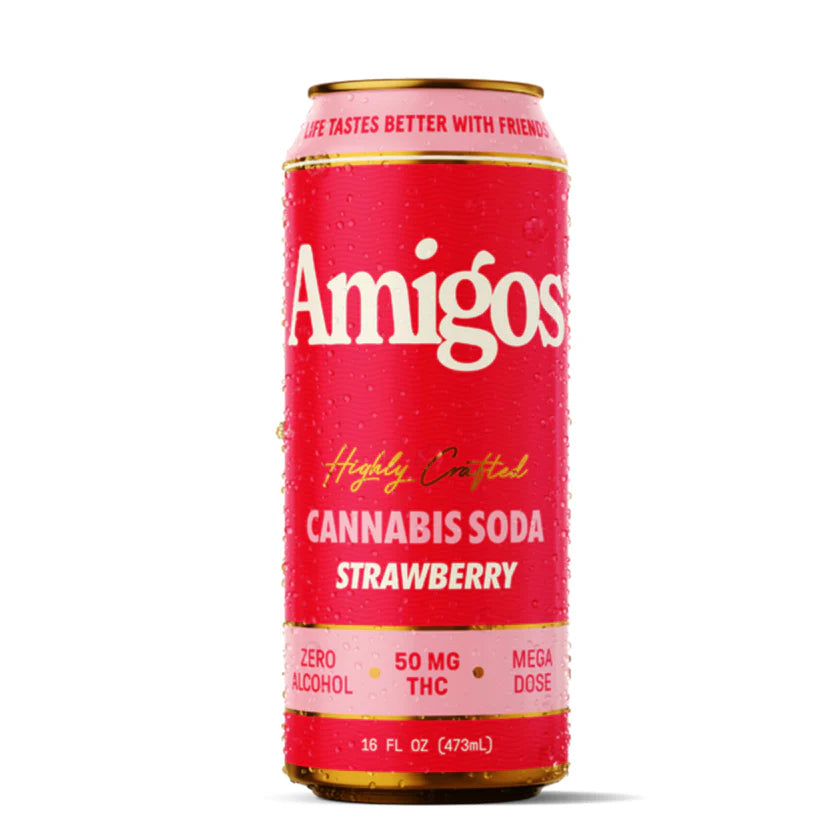 AMIGOS CANNABIS SODA 50MG 4PK