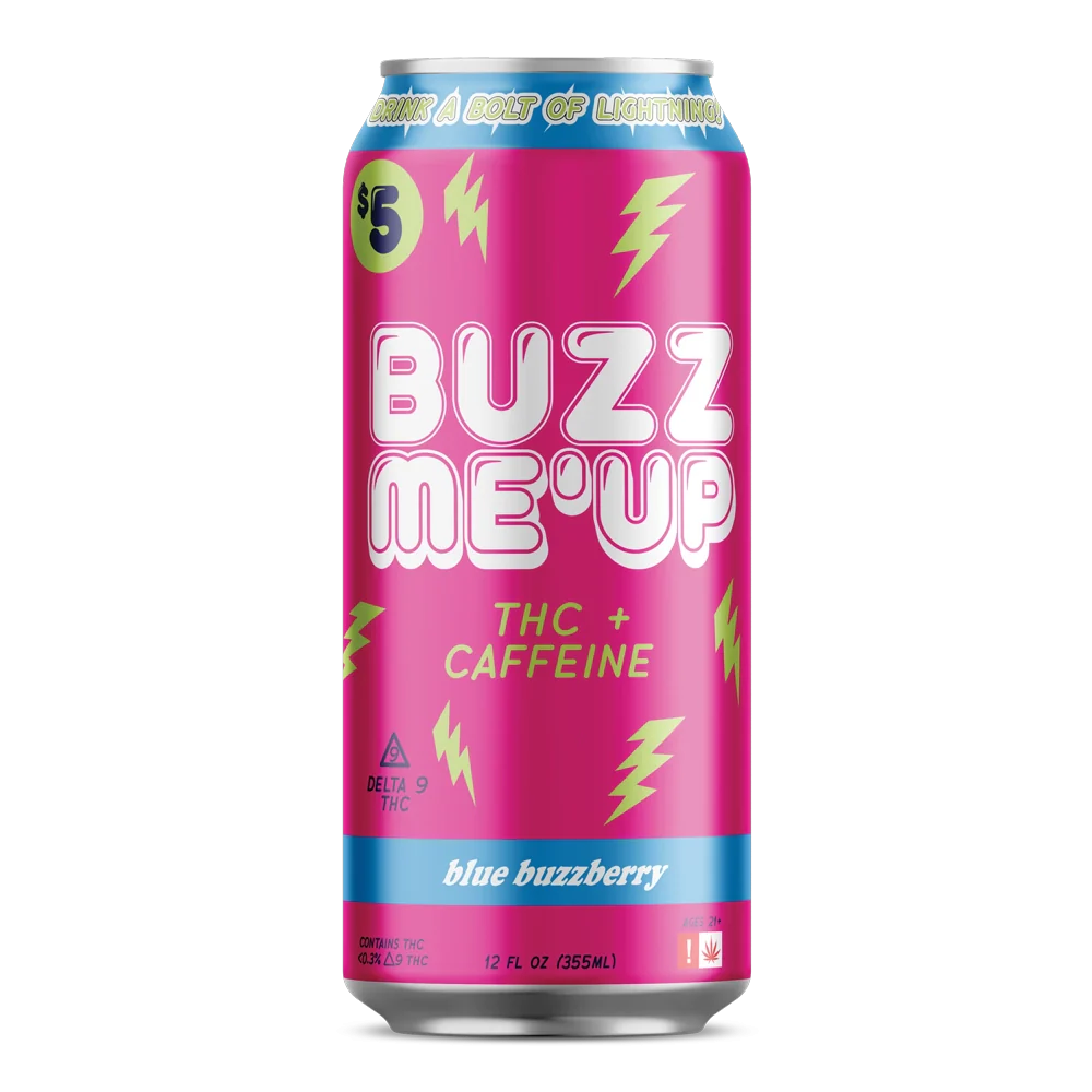 BUZZ ME UP 5MG D9 ENERGY DRINK 6PK