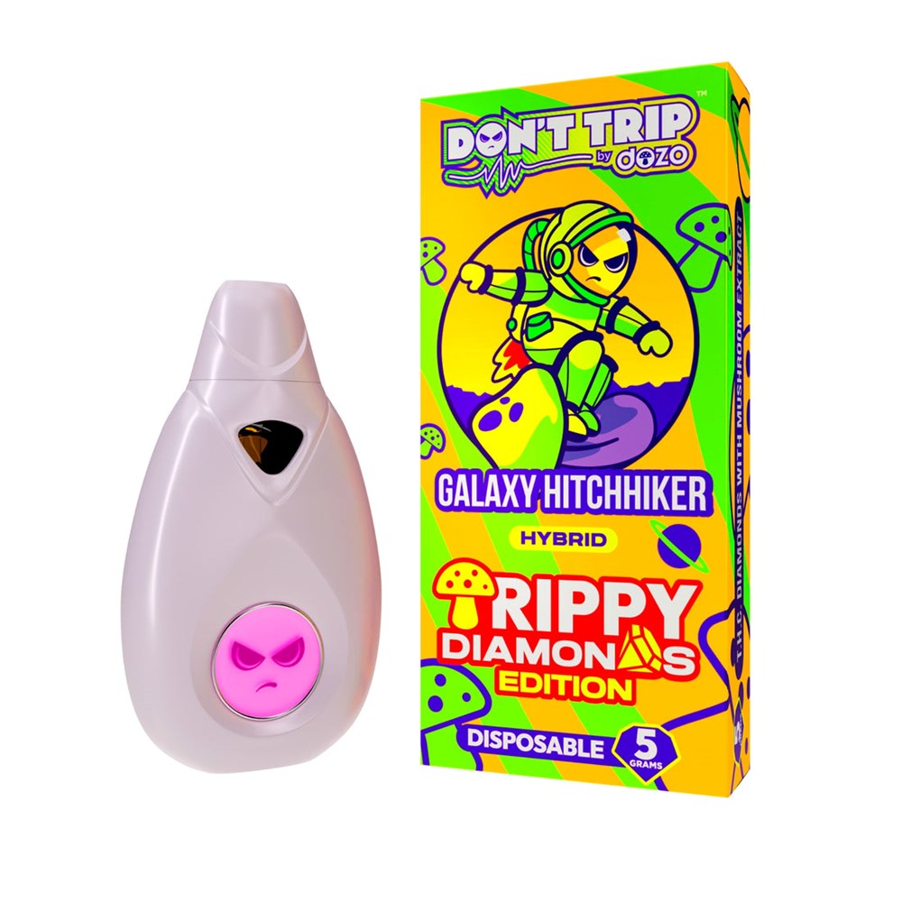 Dozo Don't Trip THC-A Trippy Diamonds Disposable 5G 5 Pack