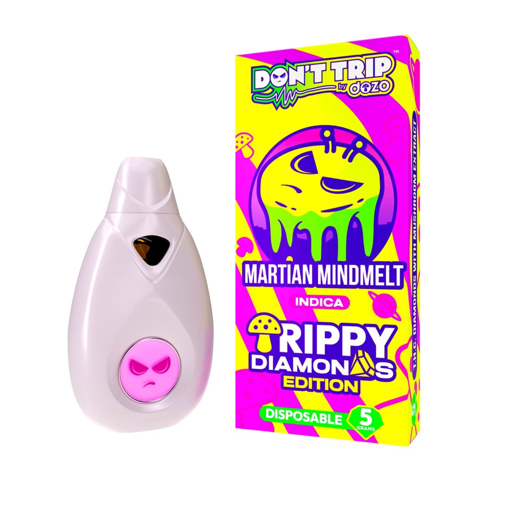 Dozo Don't Trip THC-A Trippy Diamonds Disposable 5G 5 Pack