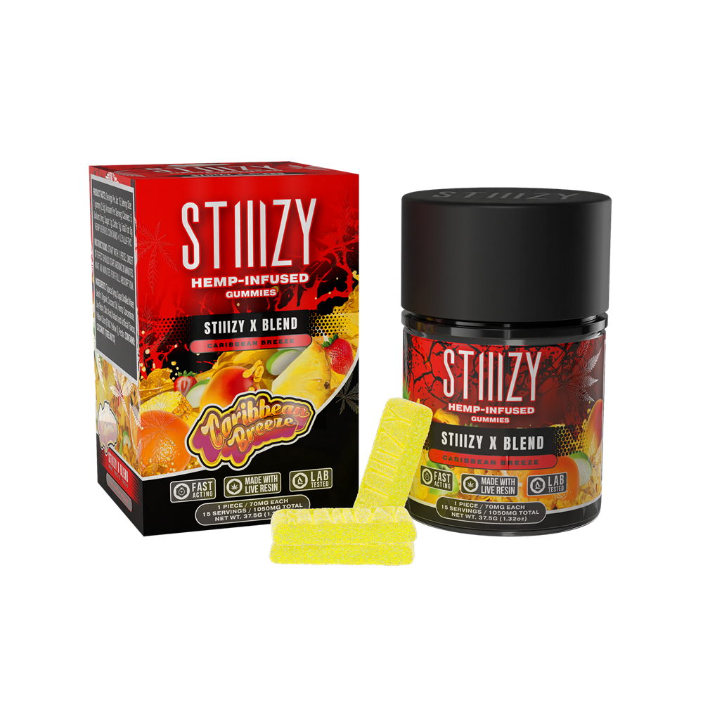 Stiiizy X-Blend Gummies, 1050mg