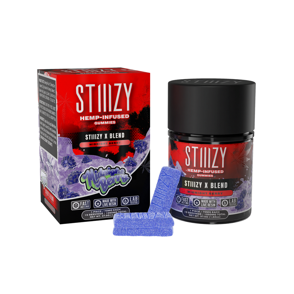 Stiiizy X-Blend Gummies, 1050mg