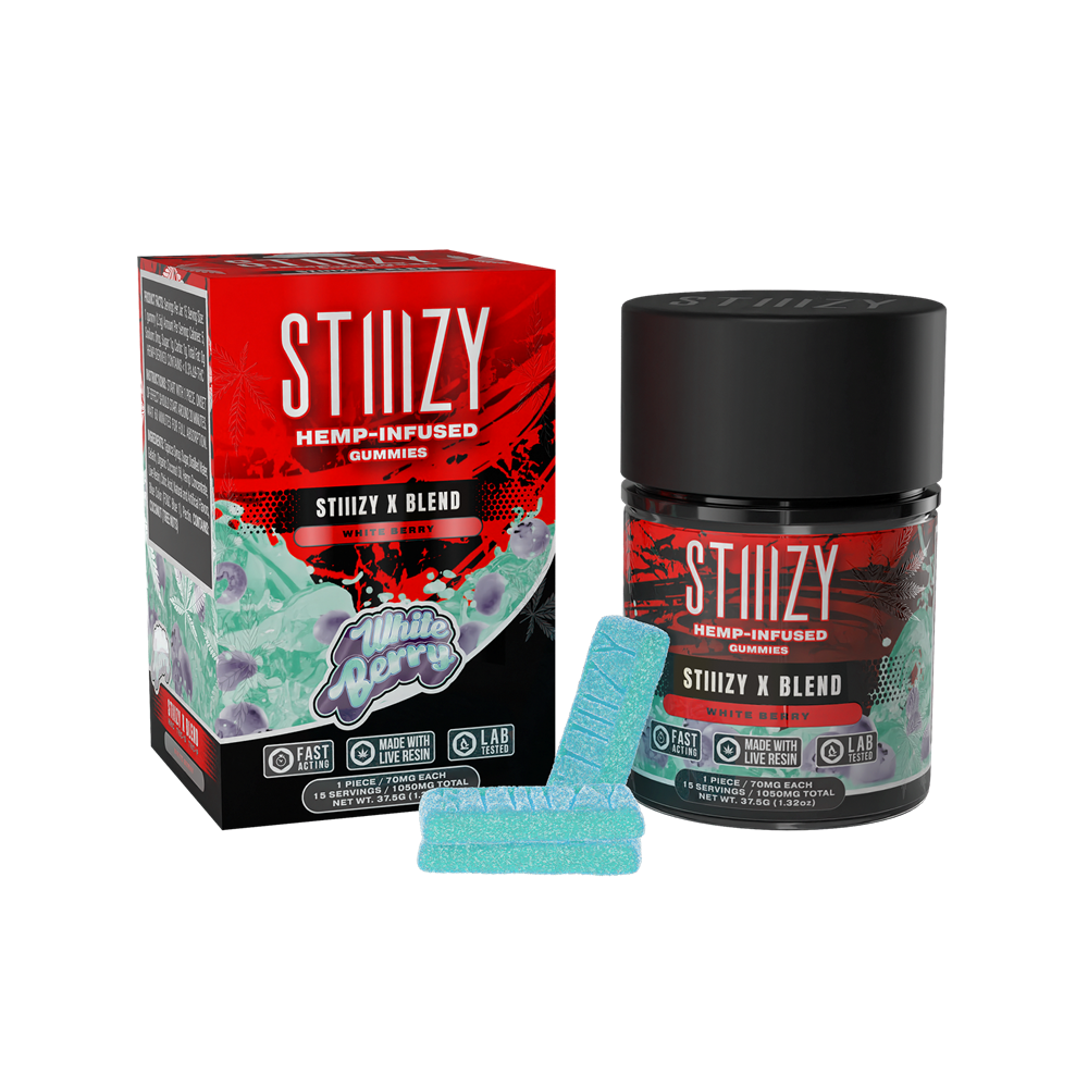Stiiizy X-Blend Gummies, 1050mg